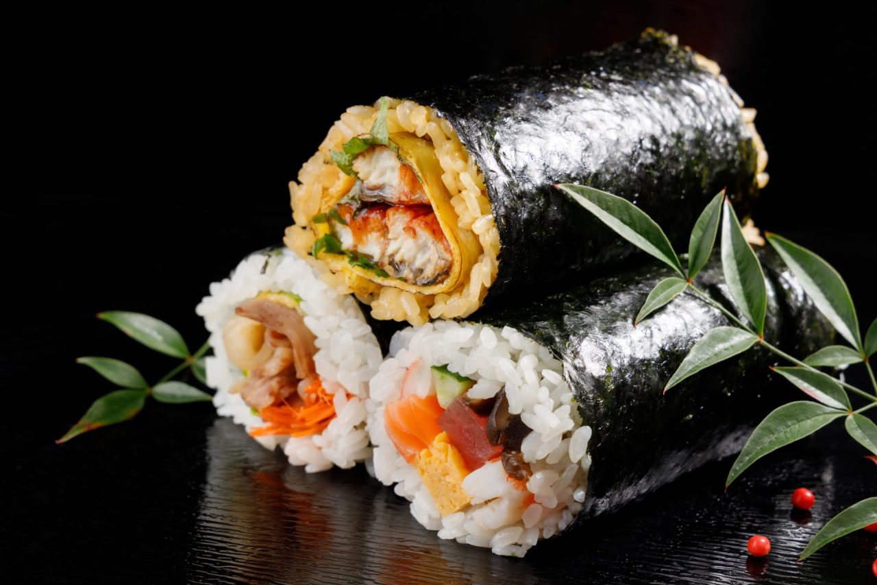 日本料理「介寿荘」の恵方巻